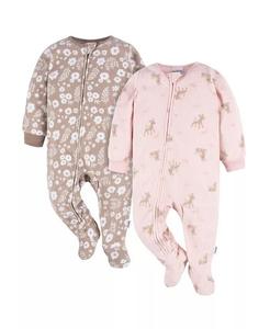 Детские одеяла для новорожденных девочек, комплект из 2 штук Gerber, фиолетовый