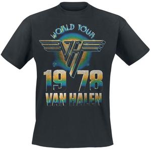 Футболка Van Halen World Tour '78, черный