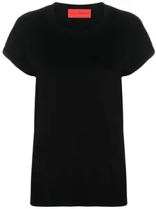 Джемпер Annette тонкой вязки с круглым вырезом WILD CASHMERE, черный