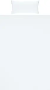 Постельное белье Traunstein" белый 1х 155х200 см + 1х 40х80 см" Erwin Müller