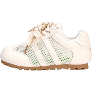 Дышащие, устойчивые к истиранию, детские кроссовки для скейтбординга DAPHNE KIDS, белый