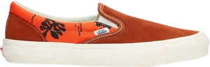 Кеды Vans Modernica x OG Classic Slip-On LX Hawaiian, коричневый