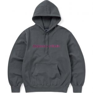 Худи с вышитым логотипом This Is Never That Thisisneverthat, темно-серый