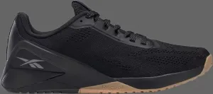 Кроссовки nano x1 'black gum' Reebok, черный