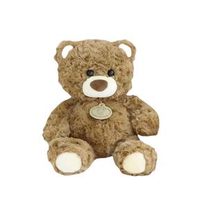 Плюшевый мишка плюшевая кукла высота 23см Julebaby, коричневый