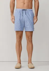 Эластичные плавательные шорты из ткани сирсакер Hackett London, Ink Blue