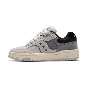 Низкие кроссовки для скейтбординга унисекс серо-черные Saucony, Gray Black