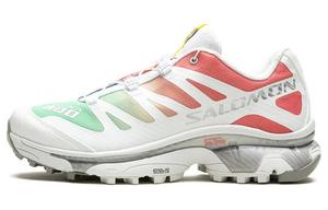 Футболка XT 4 Green Ash Coral SALOMON, белая красная зеленая