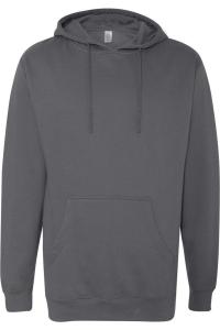 Толстовка с капюшоном средней толщины от Independent Trading Co Independent Trading Co., цвет charcoal