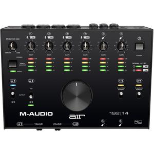 M-Audio AIR 192|14 Настольный аудио/MIDI-интерфейс 8x4 USB Type-C
