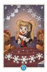Harley Quinn #46 CVR D Chrissis Zullo DC Winter Wonderland Card Stock Var (DC)