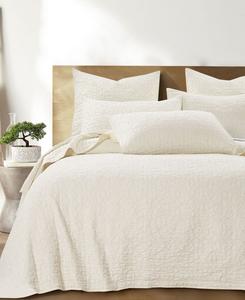 Комплект постельного белья Беккет, размер Кинг-сайз Homthreads, Cream