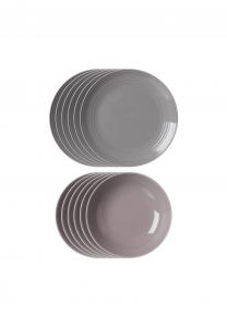 Сервиз Ritzenhoff & Breker Levi, 12 предметов, серый