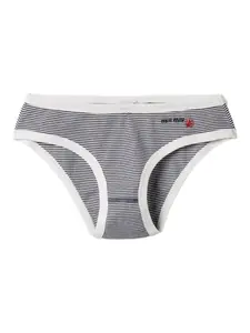 Трусы-брифы из коллаборации с Petit Bateau Miu Miu, синий