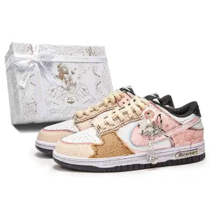Детские скейтерские кроссовки Dunk Kids Nike, белый