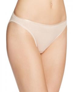 Hanro Хлопковые бесшовные трусы с высоким вырезом, коричневый/бежевый