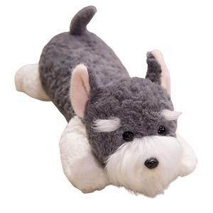 Плюшевая кукла Snowy Puppy 45см/65см/90см высота Fat Fat Dragon, серый