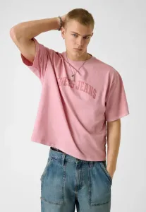 Футболка свободного кроя с принтом Guess Jeans, Rose