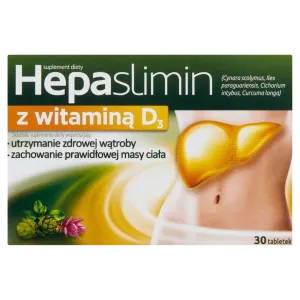 Hepaslimin биологически активная добавка, 30 таблеток/1 упаковка