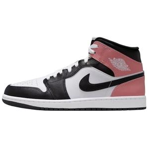 Jordan Кроссовки 1 Mid White Rust Pink Black