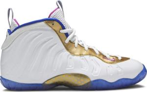 Кроссовки Nike Little Posite One GS 'Fuchsia Blast', белый