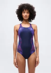 Цельный купальник с принтом в виде медали Speedo, Peacoat