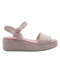 Сандалии на платформе Misia - женские сандалии на танкетке Camper, оранжевый