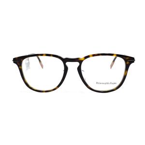 Zegna Plate Frame овальные оправы для очков мужские черепаховый Ermenegildo Zegna