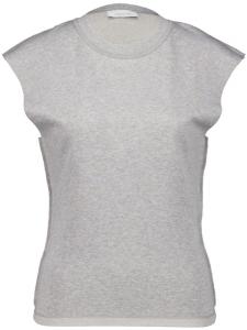 Rabanne футболка с цепочкой, серый