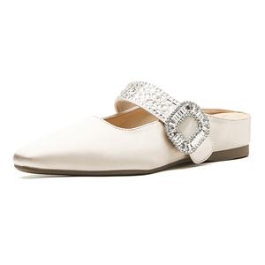 Сандалии женские с закрытым носком, устойчивые к истиранию и скольжению Varib, White