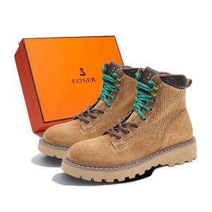 FOXER Женские ботинки Martin, коричневые/хаки