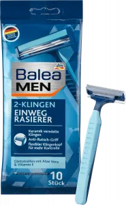 Бритва одноразовая 2 лезвия 10 шт. Balea