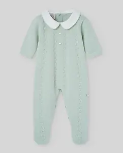 Детский комбинезон из коллекции Minino PAZ Rodríguez, светло-зеленый