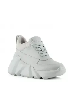 Женские кроссовки Space Kick Max с верхом из нубука и овчины United Nude, серый