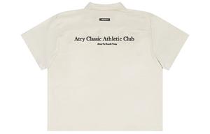 Футболка унисекс с логотипом Alphabet Slogan Series Atry, абрикосовая