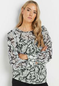 Блуза SHEER ABSTRACT Long Tall Sally, кремовый