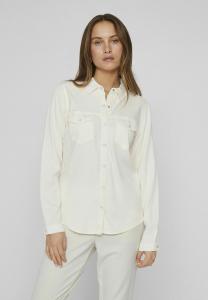 Блуза VILA VIBISTA SHIRT, Egret/Sand