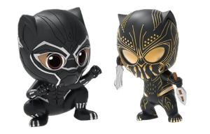 Hot Toys Черная пантера + леопард кукла коллекционная Cosbaby мини фигурка набор