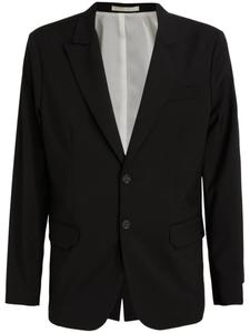 Однобортный пиджак Paolo Pecora, черный