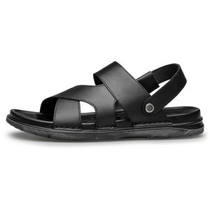 ZRO Пляжные сандалии мужские черные/темно-коричневые, цвет Black