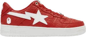 Кроссовки Wmns Bapesta #3 'Line Camo Red', красный