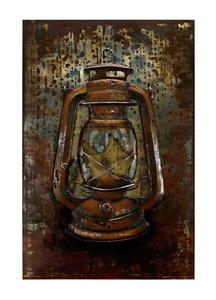 Металлическая картина KUNSTLOFT Vintage, коричневый