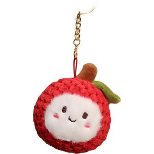 Висюлька плюшевая Chang'an Litchi Same Style Litchi And Bayberry высотой 8см FKOFR