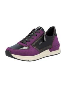 Rieker Спортивные кроссовки на шнуровке фиолетового цвета