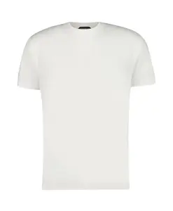 Футболка из лиоцеллового хлопка с круглым вырезом Tom Ford, белый