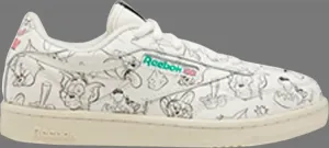 Кроссовки club c 85 gs 'tom &jerry' Reebok, белый