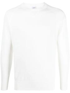 ASPESI джемпер с круглым вырезом, белый