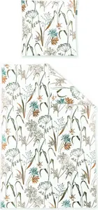 Фланелевое постельное белье irisette KOALA 155x220 см, 1 наволочка 80x80 см, пододеяльник, постельное белье Irisette