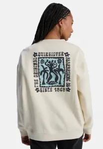 Стандартная толстовка для экипажа Quiksilver, Beige