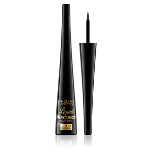 Eveline Cosmetics Liquid Precision Liner 2000 черная жидкая подводка для глаз, 4 мл